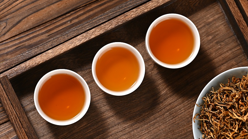 红茶冷后浑现象