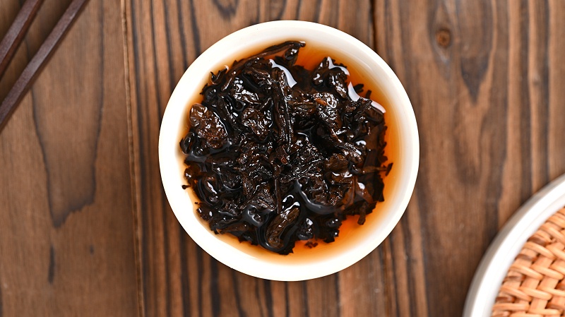 熟茶叶底